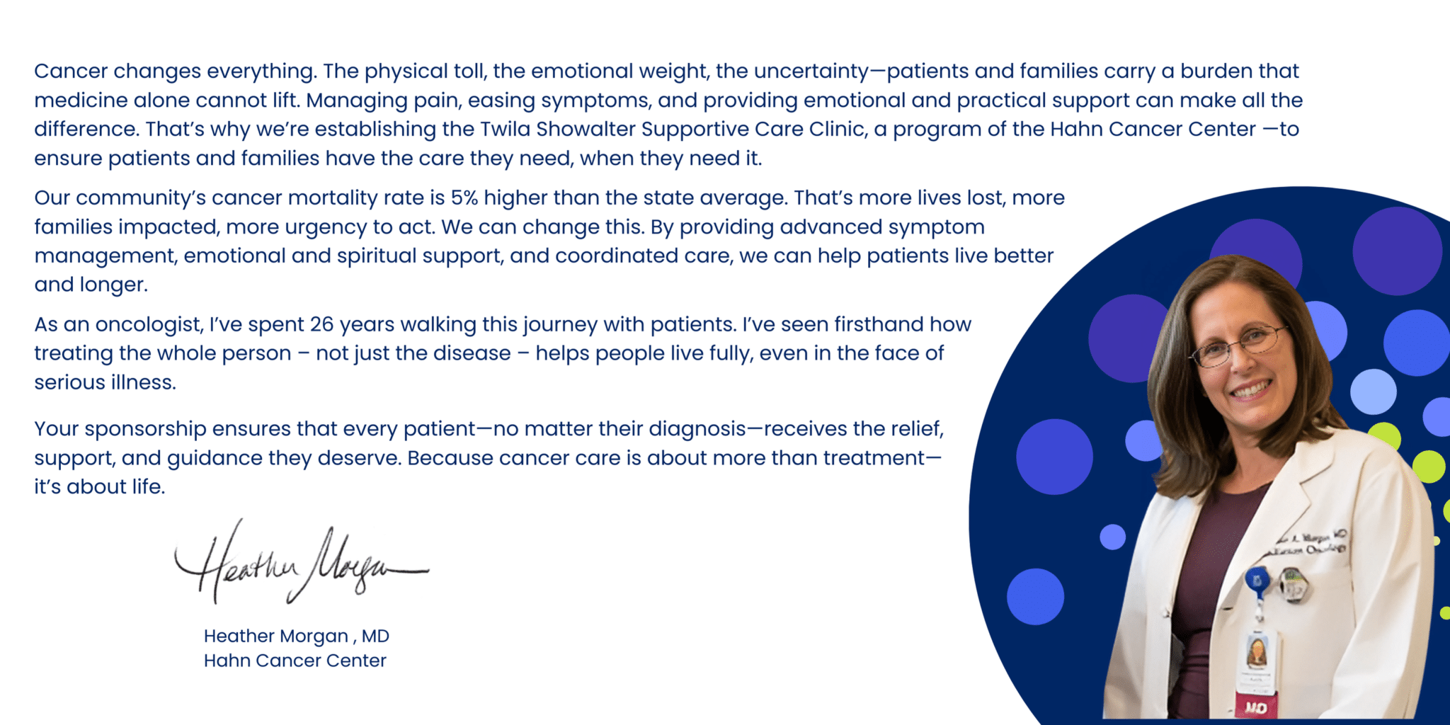 Cancer Changes Everything. The Physical Toll, The Emotional Weight, The Uncertainty—patients And Families Carry A Burden That Medicine Alone Cannot Lift. Managing Pain, Easing Symptoms, And Provid (1)