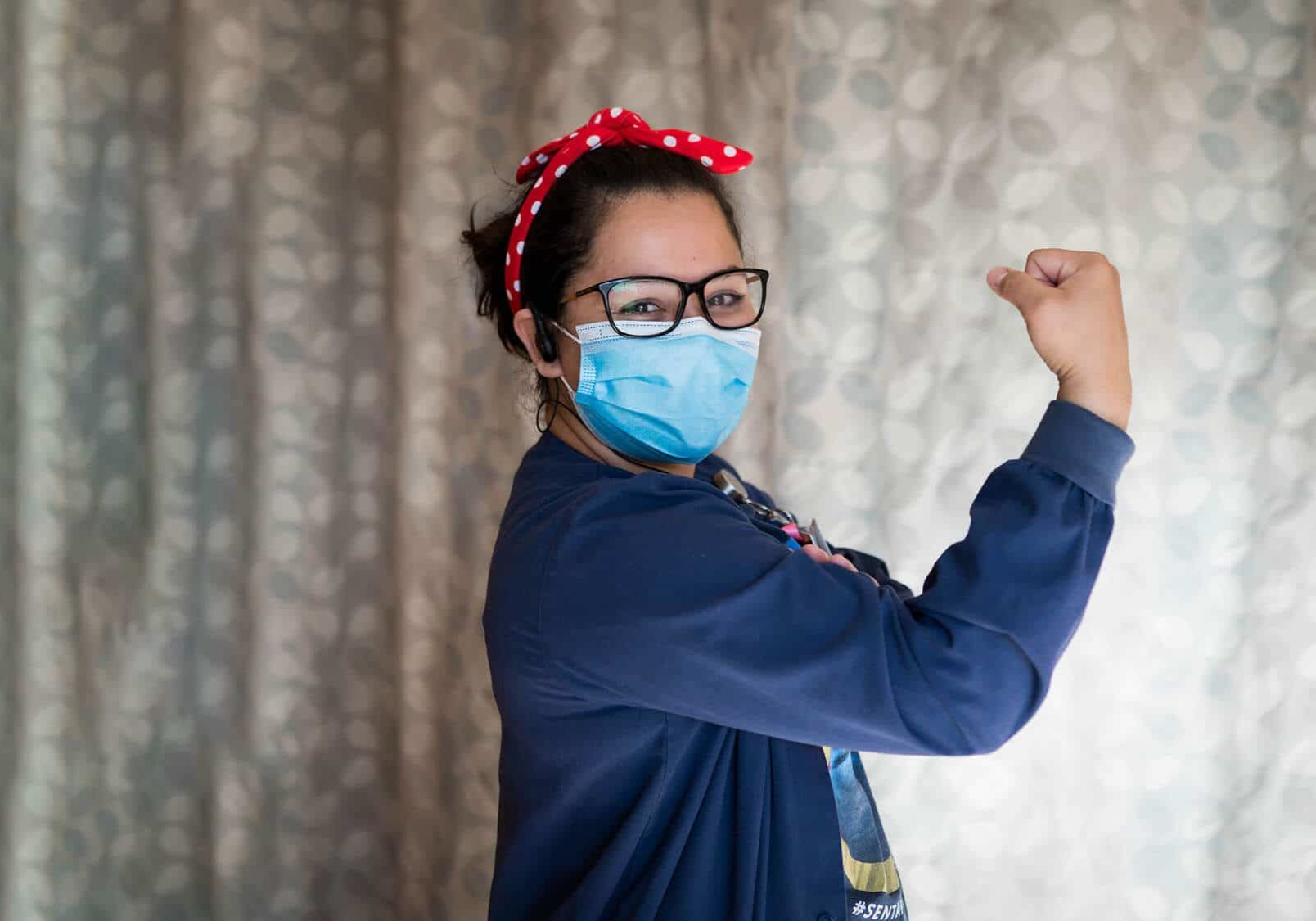COVID Nurse Rosie Rivetor